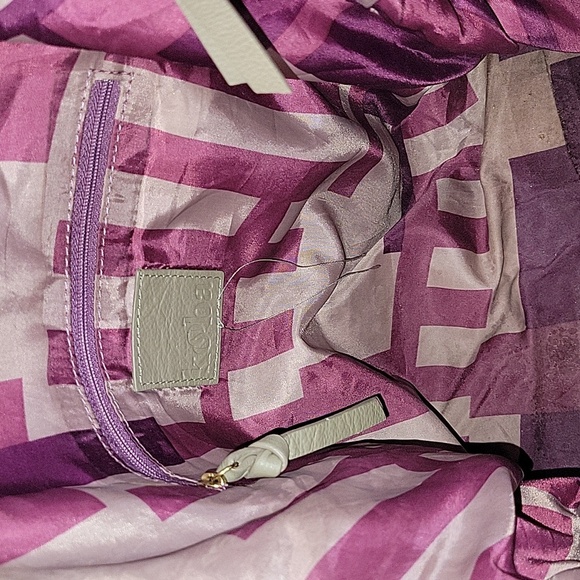 Kooba Taupe Leather Tote Shoulder Bag Handbag Purse - Picture 13 of 14